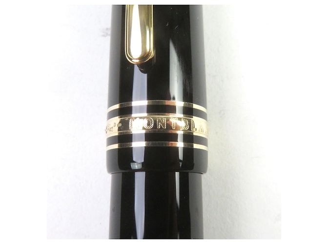 Pluma Montblanc Meisterstück Au750 Negro - vista 6