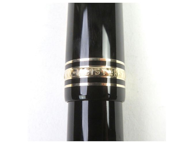 Pluma Montblanc Meisterstück Au750 Negro - vista 8