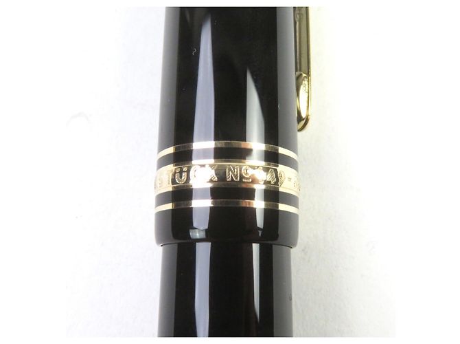 Pluma Montblanc Meisterstück Au750 Negro - vista 9
