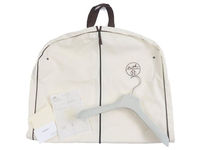 Hermès Chaqueta de mezclilla de algodón Hermes Ancon au Carre Azul - vista 16