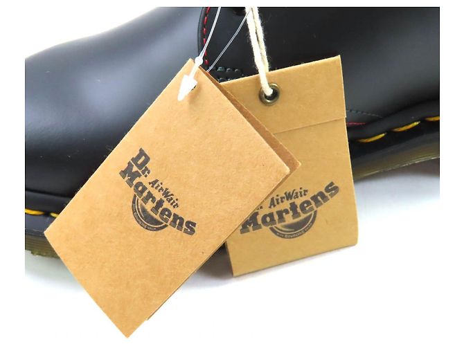 Autre Marque Dr.Martens 1461 Leder Schuhe Schwarz - Ansicht 13