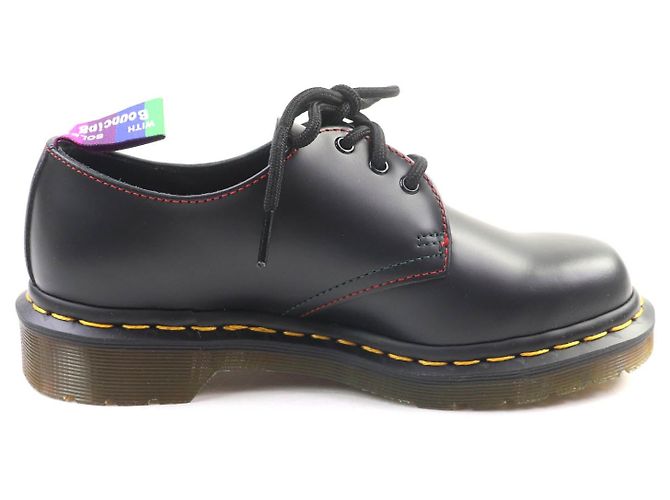 Autre Marque Dr.Martens 1461 Leder Schuhe Schwarz - Ansicht 6