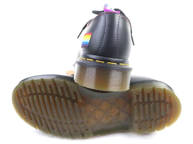 Autre Marque Dr.Martens 1461 Leder Schuhe Schwarz - Ansicht 7