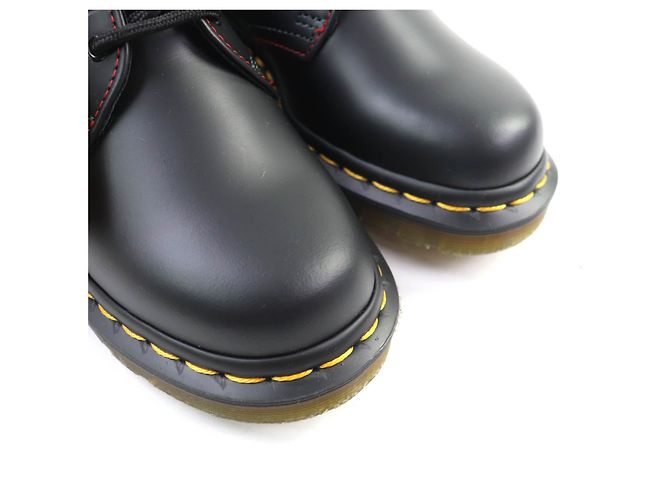 Autre Marque Dr.Martens 1461 Leder Schuhe Schwarz - Ansicht 8