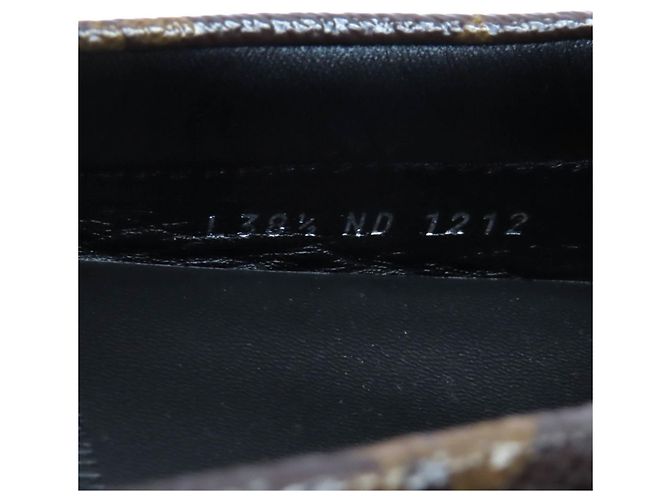 Scarpe da guida in pelle Gloria Lyne di Louis Vuitton Marrone Bronzo - vista 12