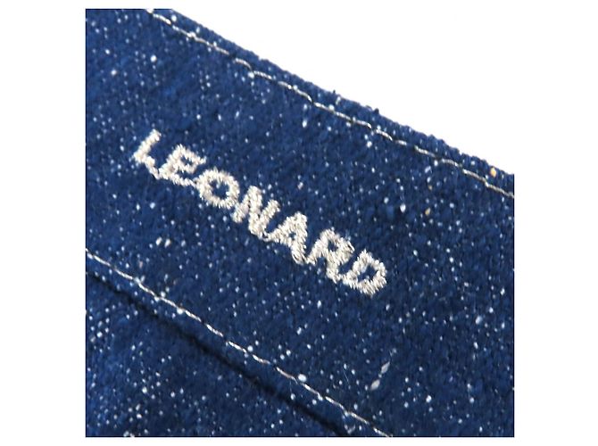 Autre Marque Set 2 in 1 ricamato con logo LEONARD FASHION e gioielli Blu - vista 12