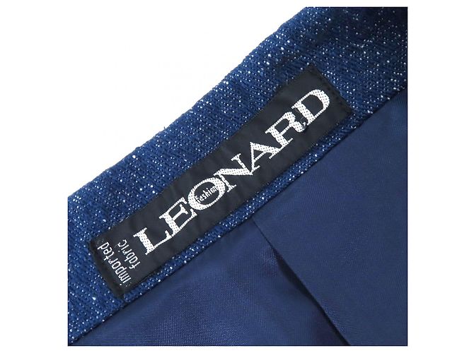 Autre Marque Set 2 in 1 ricamato con logo LEONARD FASHION e gioielli Blu - vista 13