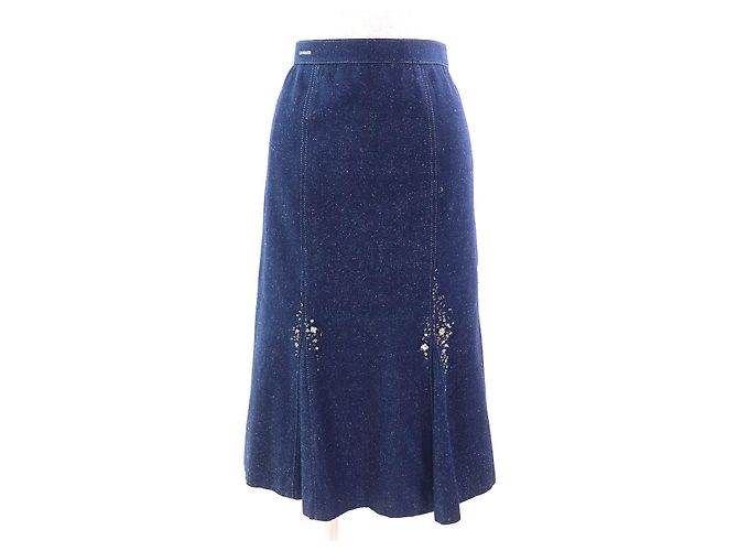 Autre Marque Set 2 in 1 ricamato con logo LEONARD FASHION e gioielli Blu - vista 6