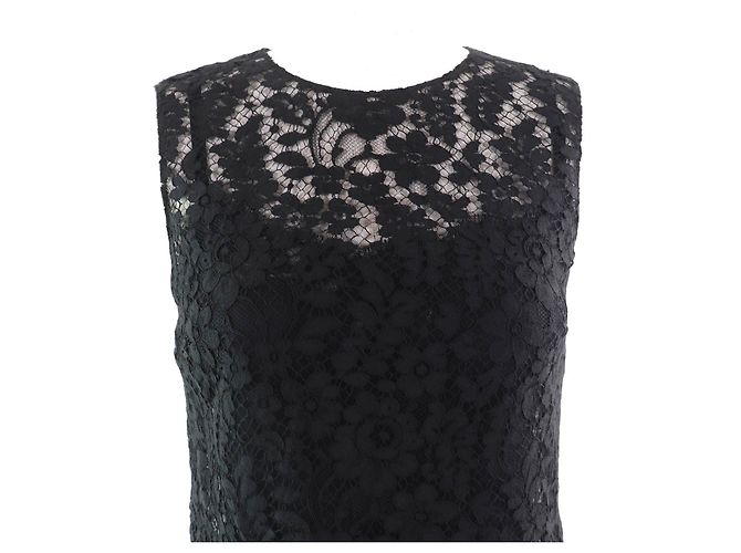 Dolce & Gabbana Dolce&Gabbana Cutwork Lace Dress Black - view 4