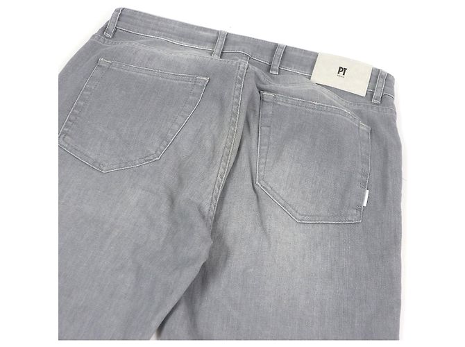 Autre Marque Jeans de algodón denim PT TORINO SWING Gris - vista 4