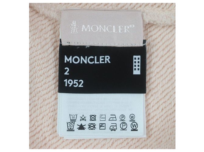 Pantalones de algodón Moncler Genius 2 Sweatshirt Rosa - vista 7