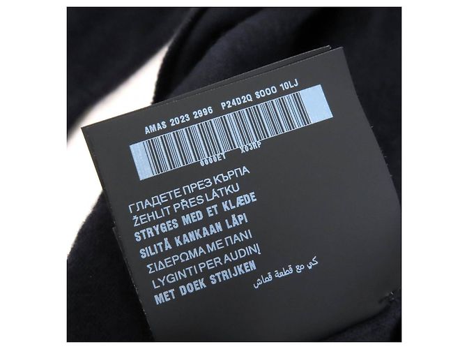 Prada Rundhals-Pullover aus Kaschmir mit kurzen Ärmeln Blau Marineblau - Ansicht 10