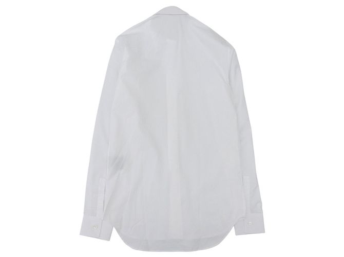 Camicia in cotone ricamata CD Uniforme Dior Bianco - vista 2