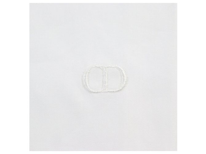 Camicia in cotone ricamata CD Uniforme Dior Bianco - vista 5