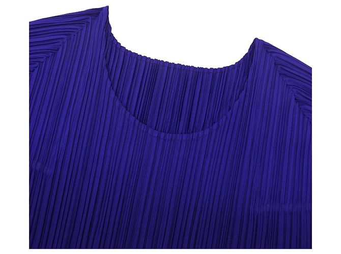 Issey Miyake PLEATS PLEASE PP03-JT576 Dress Blue - view 4