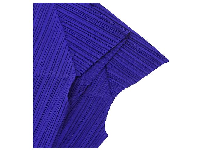 Issey Miyake PLEATS PLEASE PP03-JT576 Dress Blue - view 5