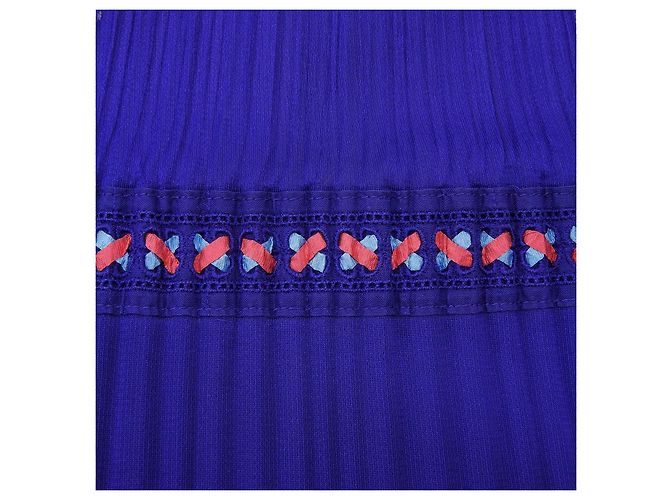 Issey Miyake PLEATS PLEASE PP03-JT576 Dress Blue - view 6