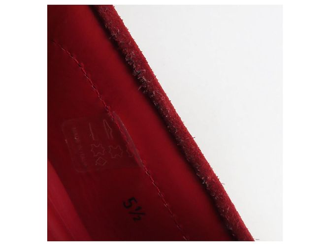 Mocassini in suede Tod's Ferrari Rosso - vista 11