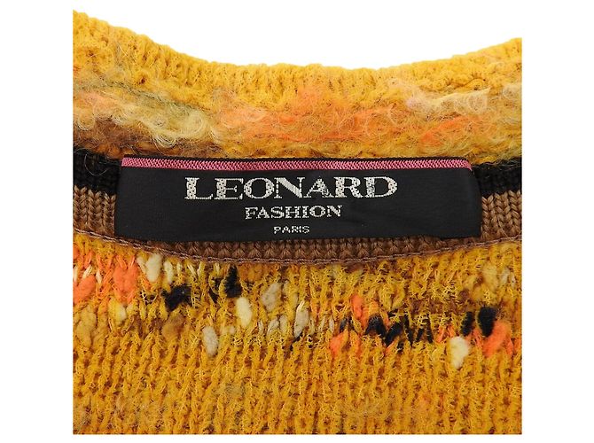 Autre Marque Cárdigan de visón LEONARD FASHION Naranja - vista 6