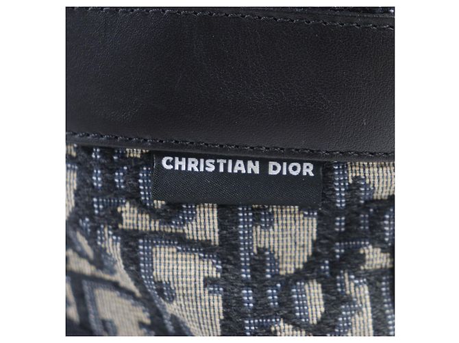 Dior Oblique Lederstiefel Schwarz - Ansicht 6