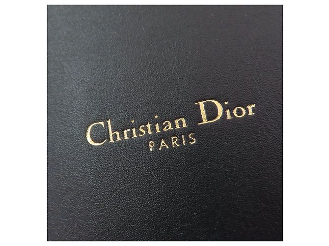 Christian Dior D-WAIST Maxi Double Ledergürtel Schwarz - Ansicht 7