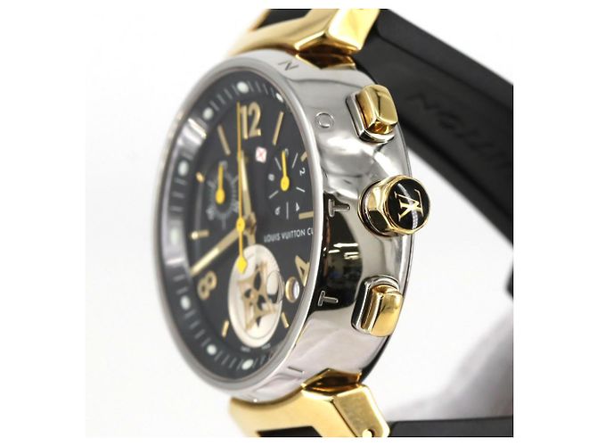 Louis Vuitton Tambour Chronograph Q1325 Uhr - Ansicht 3