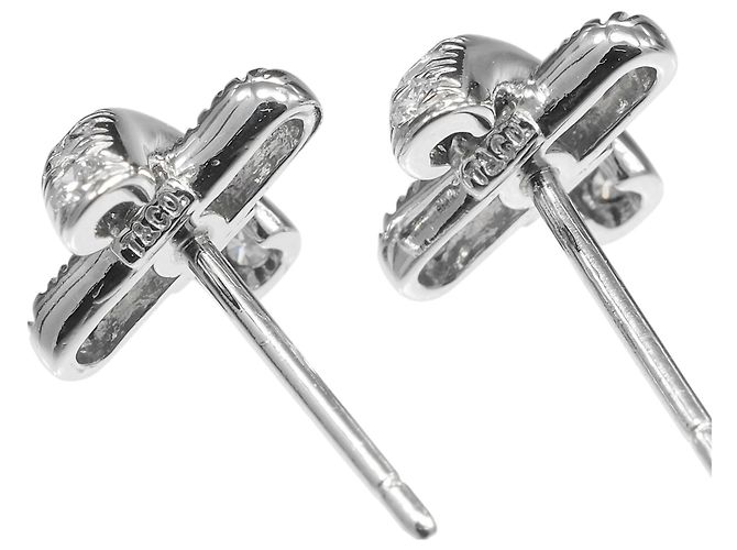 Tiffany & Co. Kreuzstich-Platin-Ohrstecker - Ansicht 5