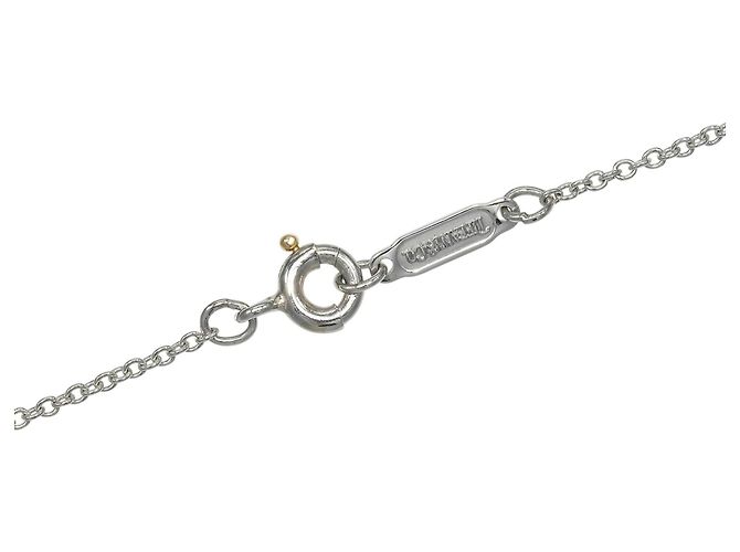 Collana in Platino 950 con Diamanti a Punto Croce Tiffany & Co. - vista 6
