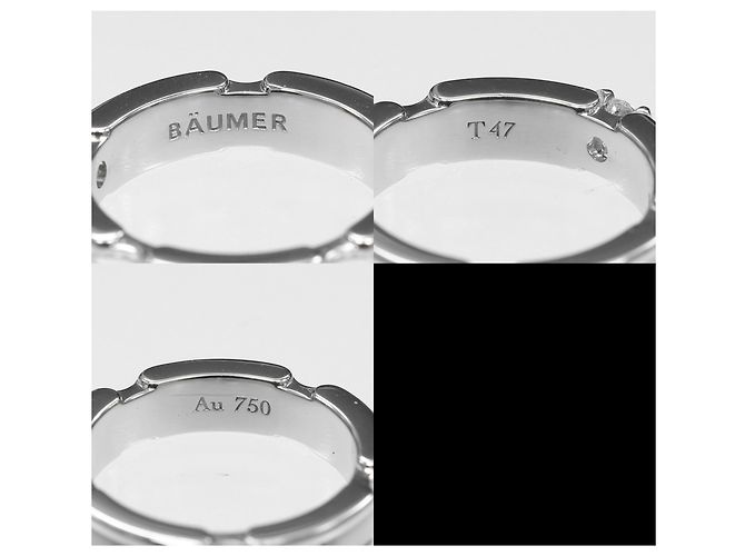 Chanel 18K Weißgold- und Diamantring - Ansicht 3