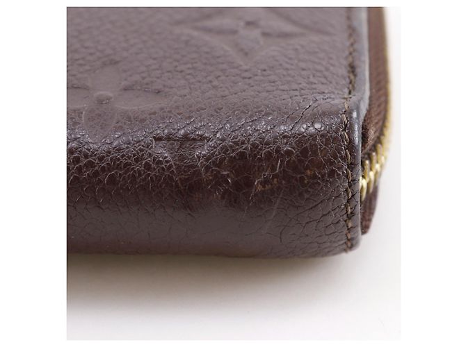 Cartera Larga Monogram Empreinte Louis Vuitton Castaño - vista 10