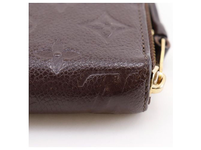 Cartera Larga Monogram Empreinte Louis Vuitton Castaño - vista 11