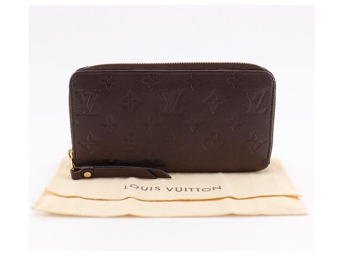 Cartera Larga Monogram Empreinte Louis Vuitton Castaño - vista 15