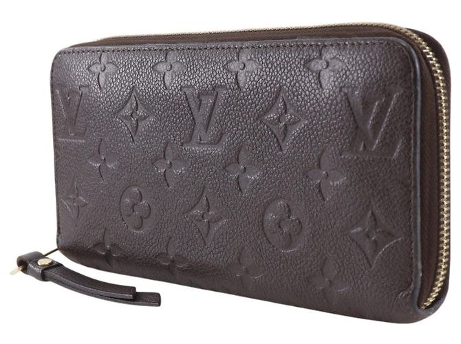 Cartera Larga Monogram Empreinte Louis Vuitton Castaño - vista 2