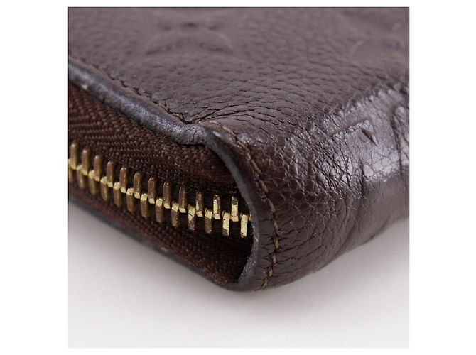 Cartera Larga Monogram Empreinte Louis Vuitton Castaño - vista 4