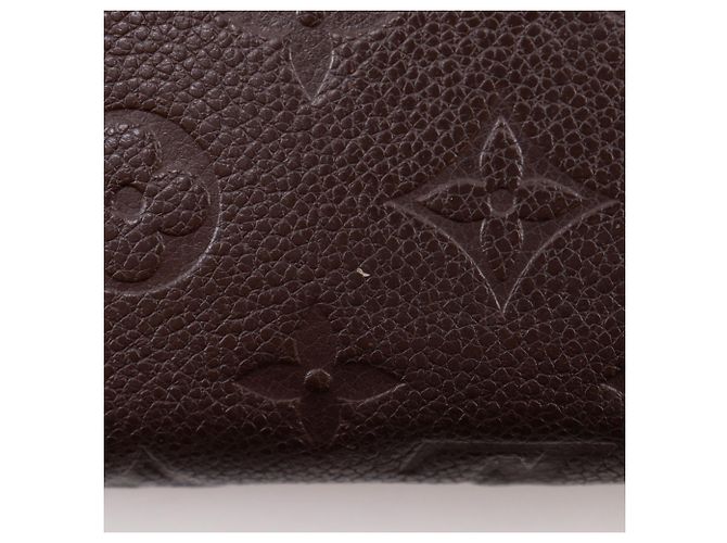 Cartera Larga Monogram Empreinte Louis Vuitton Castaño - vista 8