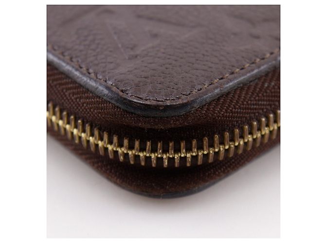 Cartera Larga Monogram Empreinte Louis Vuitton Castaño - vista 9