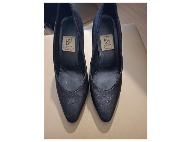 Autre Marque Décolleté Guido Sgariglia in pelle nera Nero - vista 2