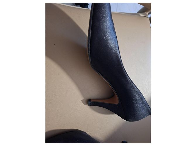 Autre Marque Décolleté Guido Sgariglia in pelle nera Nero - vista 5