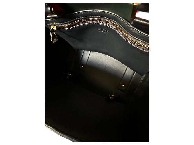 Sacai Mehrfarbige Lederhandtasche - Ansicht 10