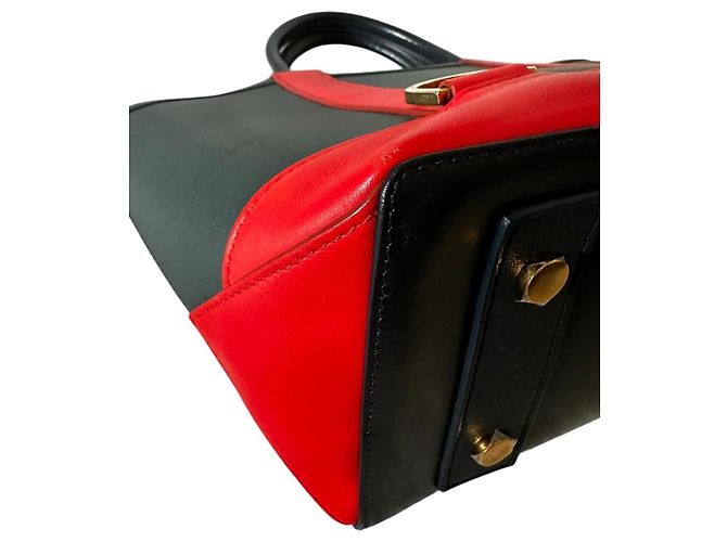 Sacai Mehrfarbige Lederhandtasche - Ansicht 16