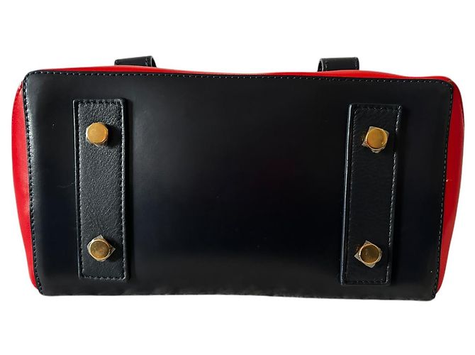 Sacai Mehrfarbige Lederhandtasche - Ansicht 3