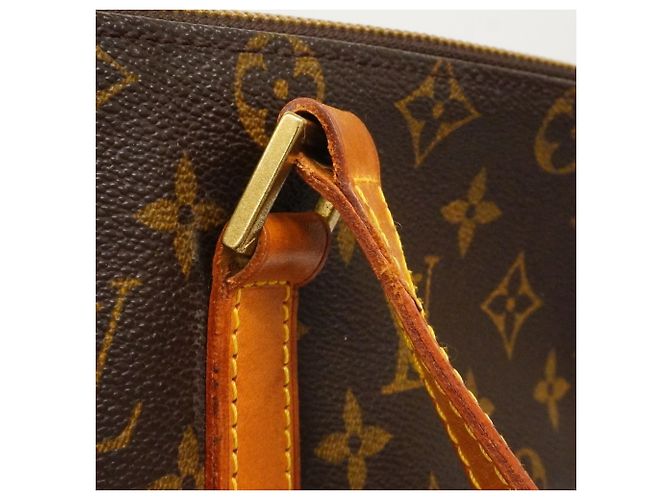 Louis Vuitton Monogram Cabas Mezzo Tote Bag Braun - Ansicht 10