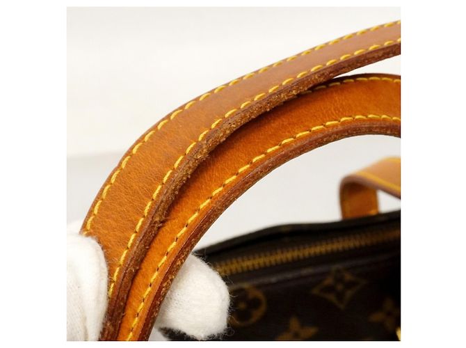 Louis Vuitton Monogram Cabas Mezzo Tote Bag Braun - Ansicht 11