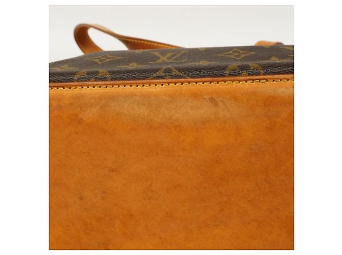 Louis Vuitton Monogram Cabas Mezzo Tote Bag Braun - Ansicht 13