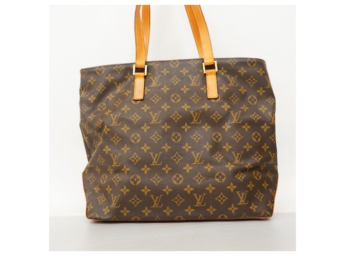 Louis Vuitton Monogram Cabas Mezzo Tote Bag Braun - Ansicht 14