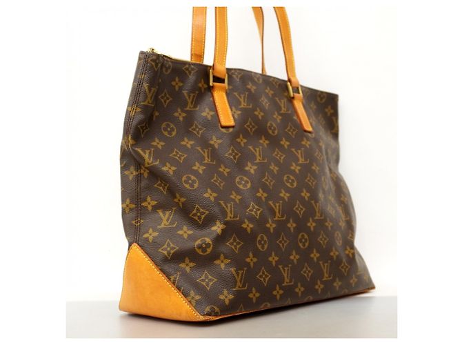 Louis Vuitton Monogram Cabas Mezzo Tote Bag Braun - Ansicht 2