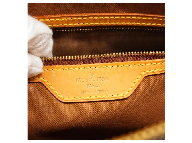Louis Vuitton Monogram Cabas Mezzo Tote Bag Braun - Ansicht 5