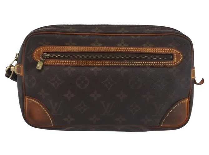 LOUIS VUITTON Clutch Marly Dragonne GM Monogram M51825 LV Auth BA10933 Monogramma - vista 13