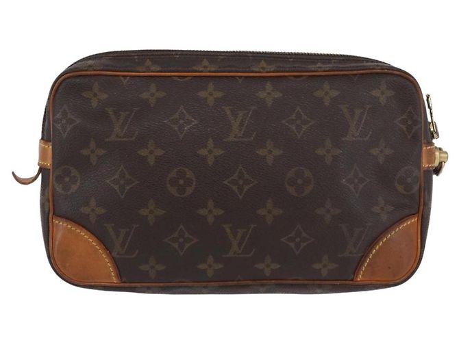LOUIS VUITTON Clutch Marly Dragonne GM Monogram M51825 LV Auth BA10933 Monogramma - vista 2