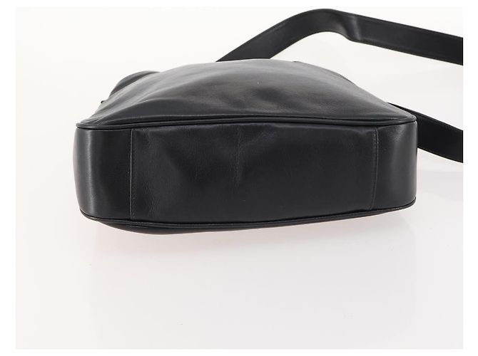 Borsa a mano in pelle Gucci Bamboo 2way Nera Oro 001 1705 1638 Auth bs33593 Nero D'oro - vista 11